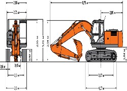 Продажа японского экскаватора Hitachi ZX330 в Казахстане за 000 $. Фотография 3 Купить экскаватор Hitachi (Япония) в Алматы, модель ZX330, цена DDP: 000 $. Фото 3