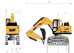 Продажа китайского экскаватора SANY SY310C в Казахстане за 000 $. Фотография 1 Купить экскаватор SANY (Китай) в Алматы, модель SY310C, цена DDP: 000 $. Фото 1