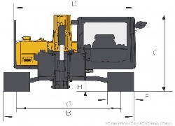 Продажа китайского экскаватора SANY SY75C в Казахстане за 000 $. Фотография 17 Купить экскаватор SANY (Китай) в Алматы, модель SY75C, цена DDP: 000 $. Фото 17