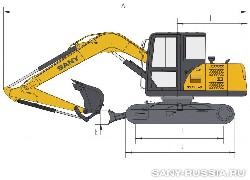 Продажа китайского экскаватора SANY SY75C в Казахстане за 000 $. Фотография 18 Купить экскаватор SANY (Китай) в Алматы, модель SY75C, цена DDP: 000 $. Фото 18