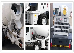 Купить автобетоносмеситель с самозагрузкой LUZUN (Китай) в Алматы, модель JBC 1.0R, угол разгрузки в двух направлениях 270º, цена DDP: 000 $. Фото 6