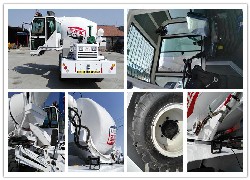 Купить автобетоносмеситель с самозагрузкой LUZUN (Китай) в Алматы, модель JBC 2.0R, цена DDP: 000 $. Фото 1