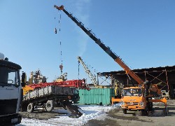 Купить автокран LONGFENG QYL8B на шасси T-KING в Алматы, цена: 000 $, Фото 1