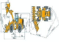 Купить фронтальный погрузчик Foton Lovol (Китай) в Алматы, модель FL956F-II, цена DDP: 000 $. Фото 111