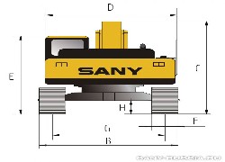 Купить экскаватор SANY (Китай) в Алматы, модель SY335C, цена DDP: 000 $. Фото 9
