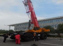 Продажа китайского корокобазного внедорожного крана Palfinger Sany, SRC750C в Казахстане. Фотография 4 Купить короткобазный внедорожный кран Palfinger Sany, SRC750C в Алматы, рассрочка - 6 месяцев. Фото 4