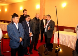 В Алматы 30 октября 2014 года прошла презентация автомобильных кранов PALFINGER SANY. Фотография 9 Презентация-выставка автокранов PALFINGER SANY в Алматы 30.10.2014. Фото 9