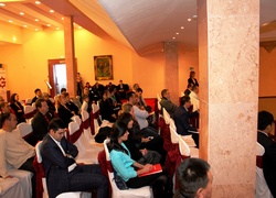 В Алматы 30 октября 2014 года прошла презентация автомобильных кранов PALFINGER SANY. Фотография 13 Презентация-выставка автокранов PALFINGER SANY в Алматы 30.10.2014. Фото 13