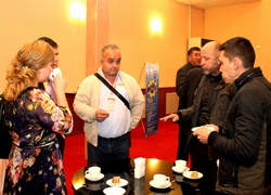 В Алматы 30 октября 2014 года прошла презентация автомобильных кранов PALFINGER SANY. Фотография 24 Презентация-выставка автокранов PALFINGER SANY в Алматы 30.10.2014. Фото 24