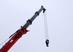 В Алматы 30 октября 2014 года прошла презентация автомобильных кранов PALFINGER SANY. Фотография 2 Презентация-выставка автокранов PALFINGER SANY в Алматы 30.10.2014. Фото 2