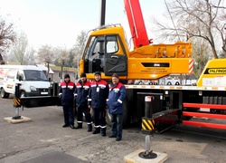 В Алматы 30 октября 2014 года прошла презентация автомобильных кранов PALFINGER SANY. Фотография 45 Презентация-выставка автокранов PALFINGER SANY в Алматы 30.10.2014. Фото 45