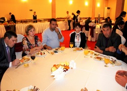 В Алматы 30 октября 2014 года прошла презентация автомобильных кранов PALFINGER SANY. Фотография 51 Презентация-выставка автокранов PALFINGER SANY в Алматы 30.10.2014. Фото 51