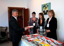 В Алматы 30 октября 2014 года прошла презентация автомобильных кранов PALFINGER SANY. Фотография 54 Презентация-выставка автокранов PALFINGER SANY в Алматы 30.10.2014. Фото 54